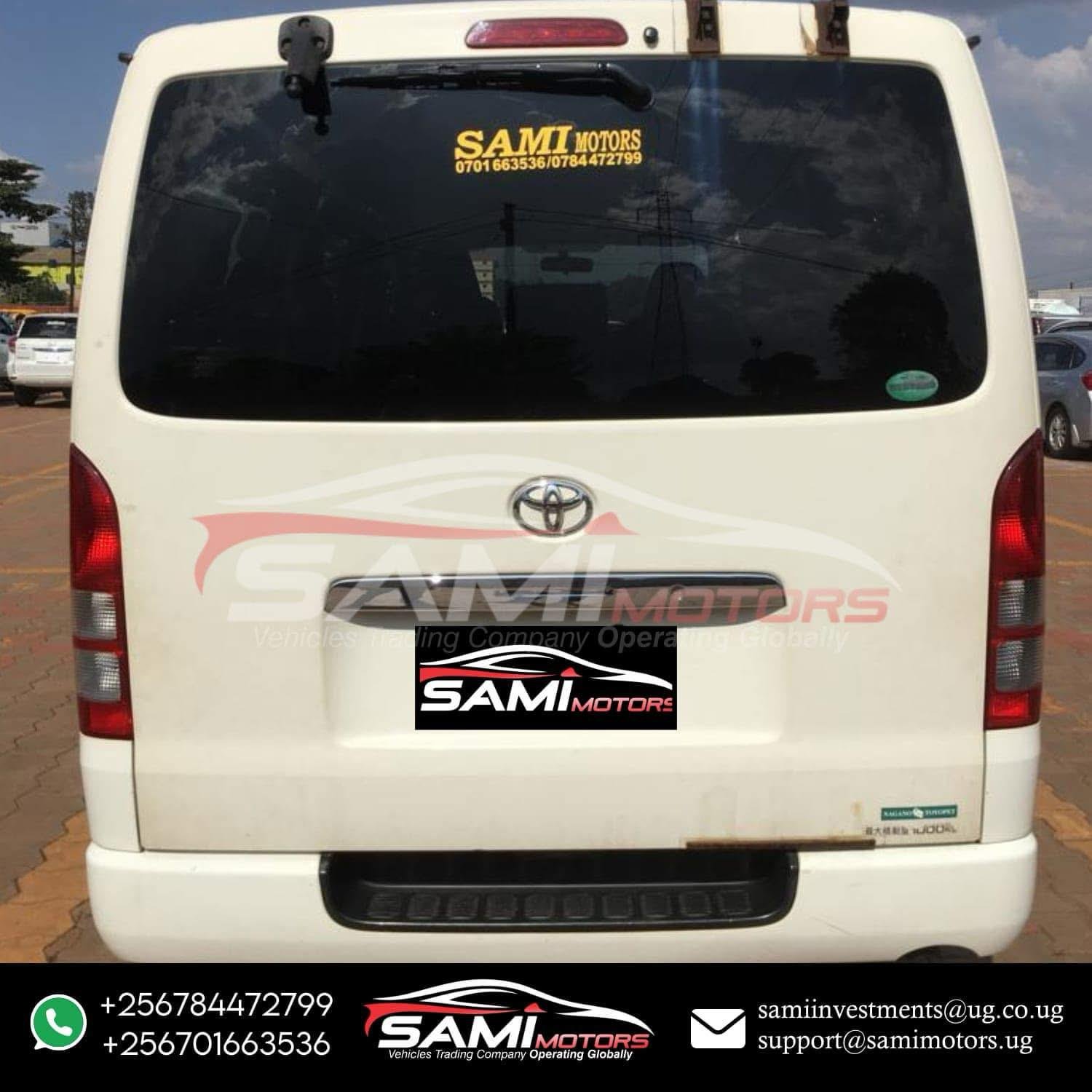 Toyota Hiace - 2012 - Image 3